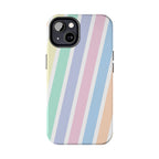 Pretty Pastel Lines Phone Case (Apple & Android)