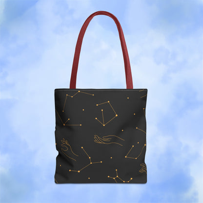 Zodiacs in Space Tote Bag