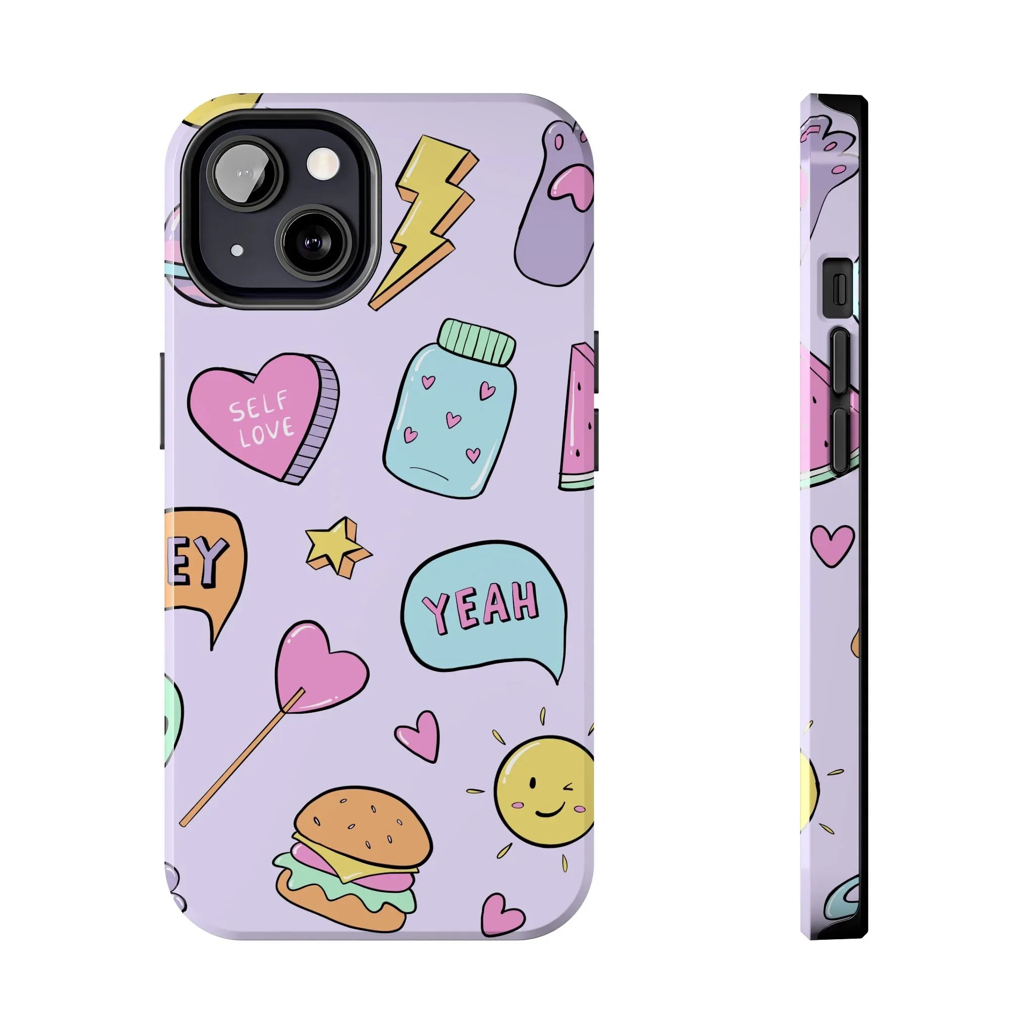 Kawaii Cute Collection Phone Case (Apple & Android) - Pink Sweetheart