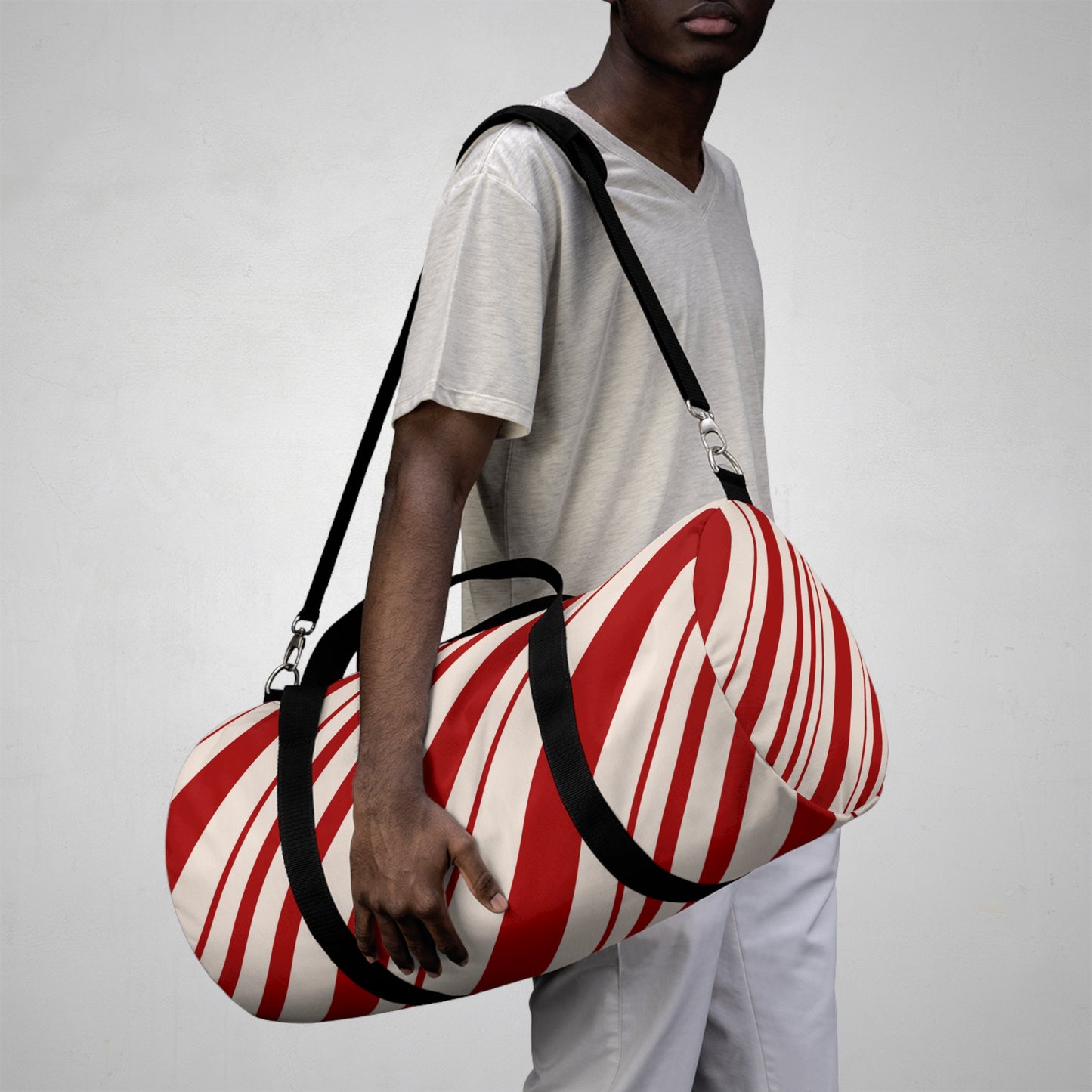 Sweet Peppermint Duffel Bag