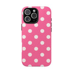 Pink Polka Dot Phone Case (Apple & Android) - Pink Sweetheart