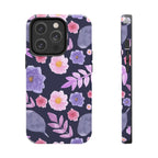 Purple Florals Phone Case (Apple & Android)