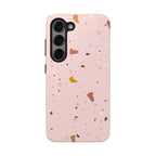Pink Terrazzo Phone Case (Apple & Android) - Pink Sweetheart