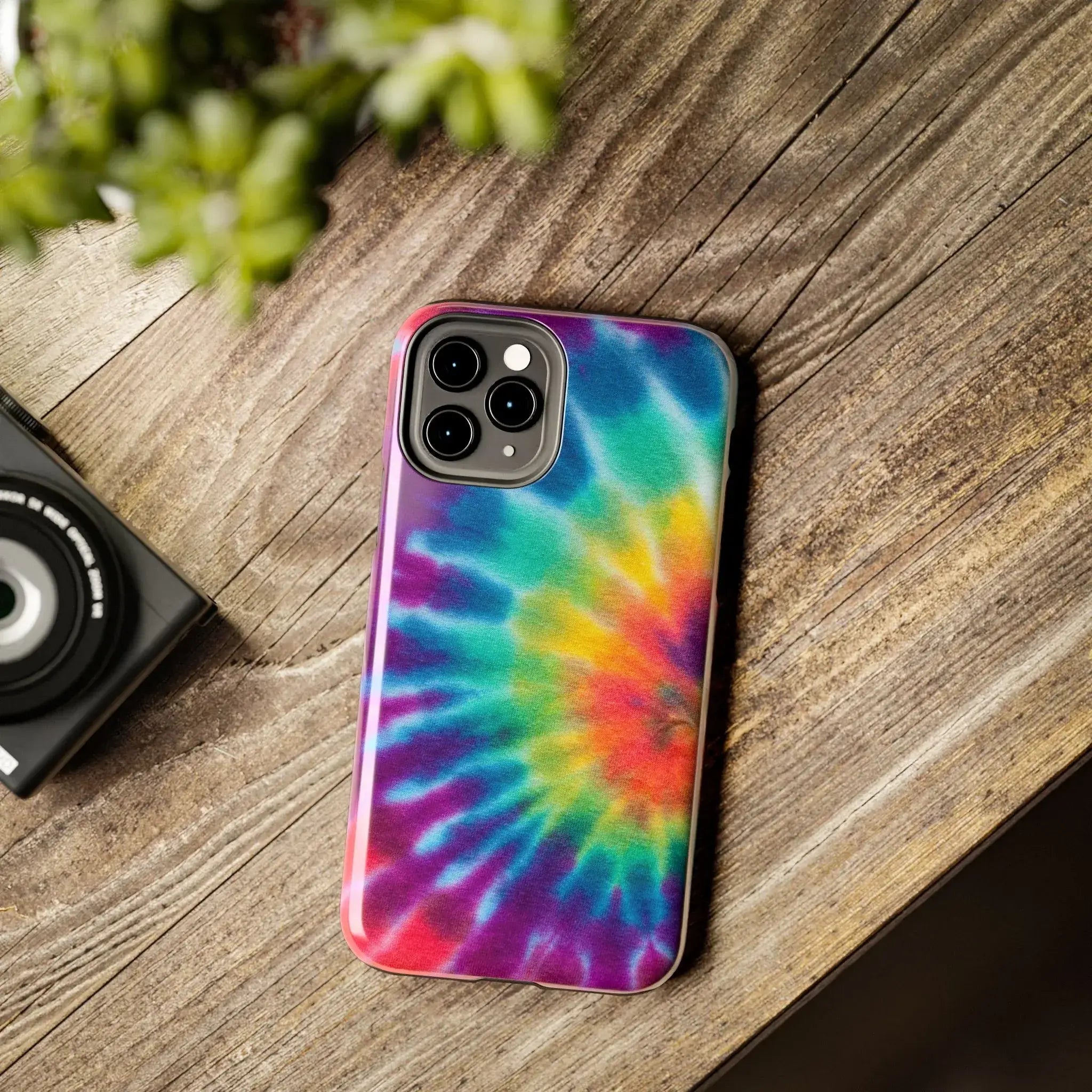 Groovy Tie Dye Phone Case (Apple & Android) - Pink Sweetheart