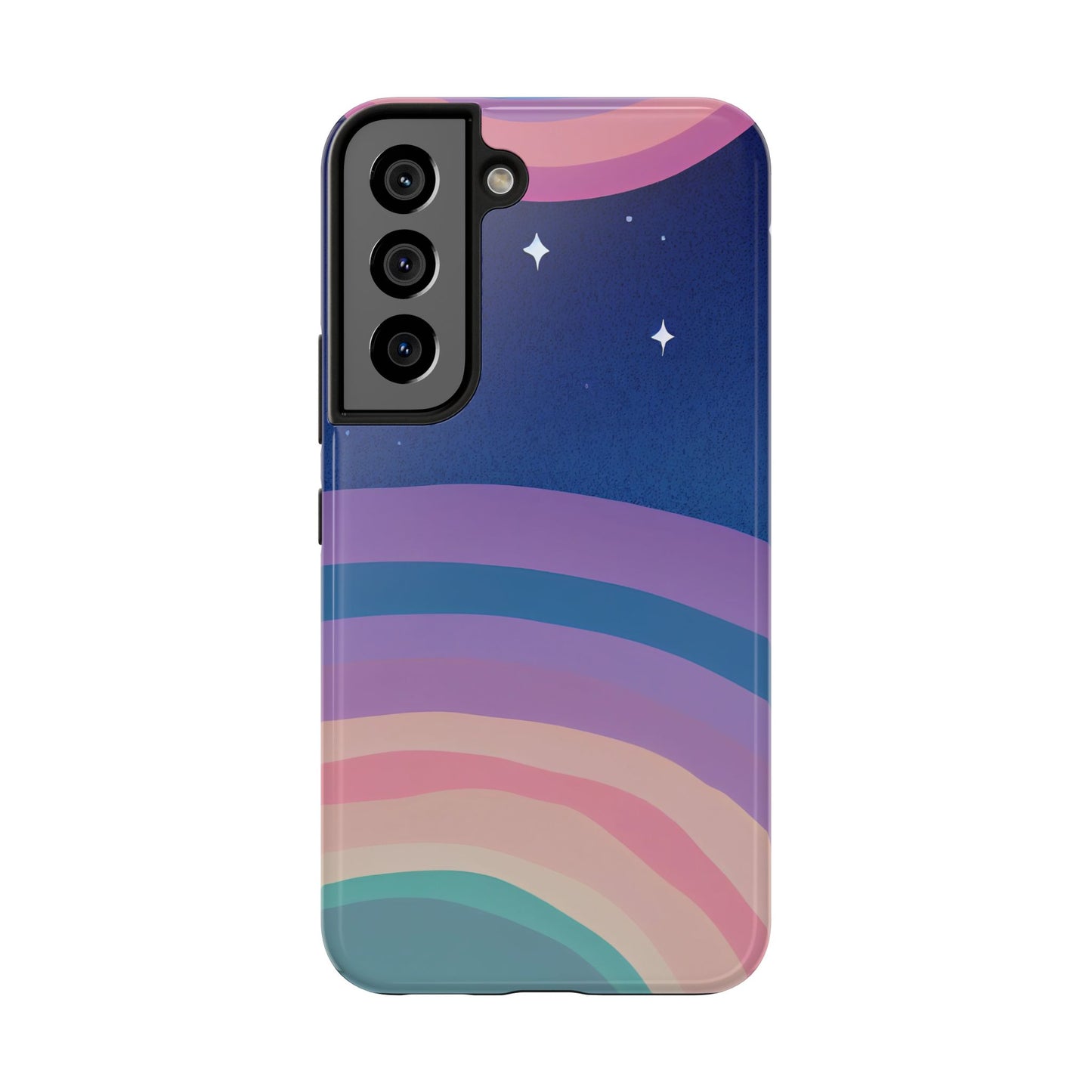 Midnight Rainbows Phone Case