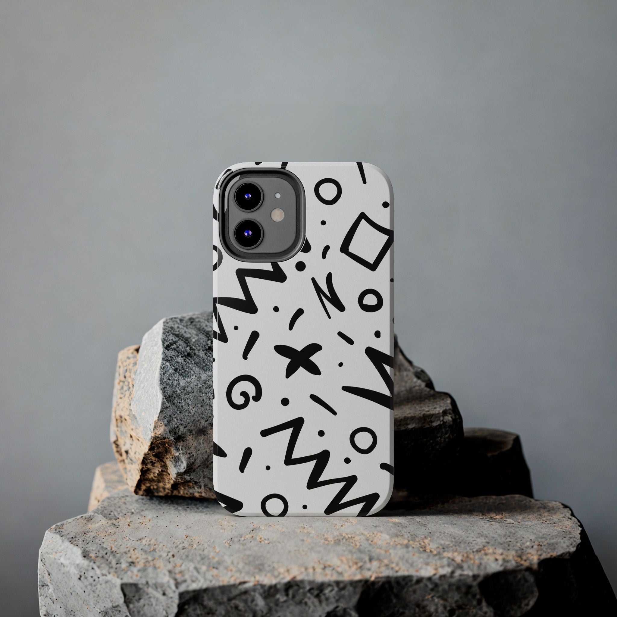 Abstract Memphis Pattern Phone Case (Apple & Android)