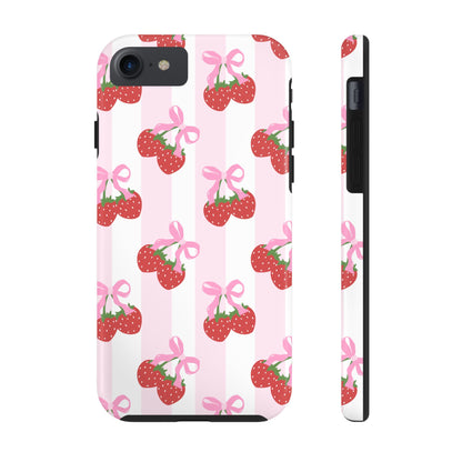 Strawberry Cherries Phone Case