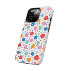 Seamless Hand Drawn Polka Phone Case (Apple & Android)