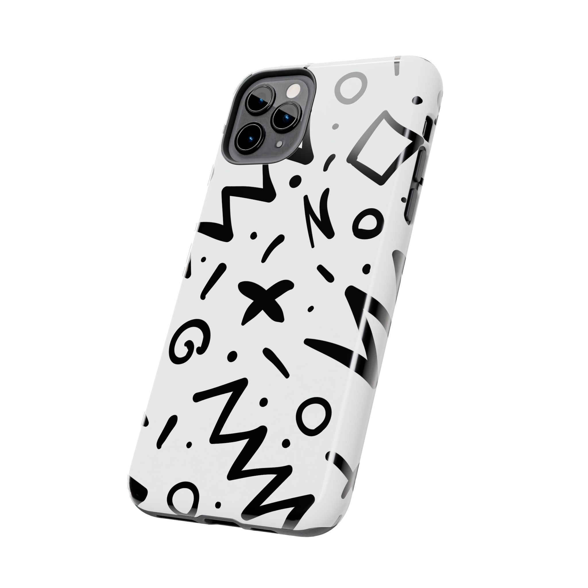 Abstract Memphis Pattern Phone Case (Apple & Android)