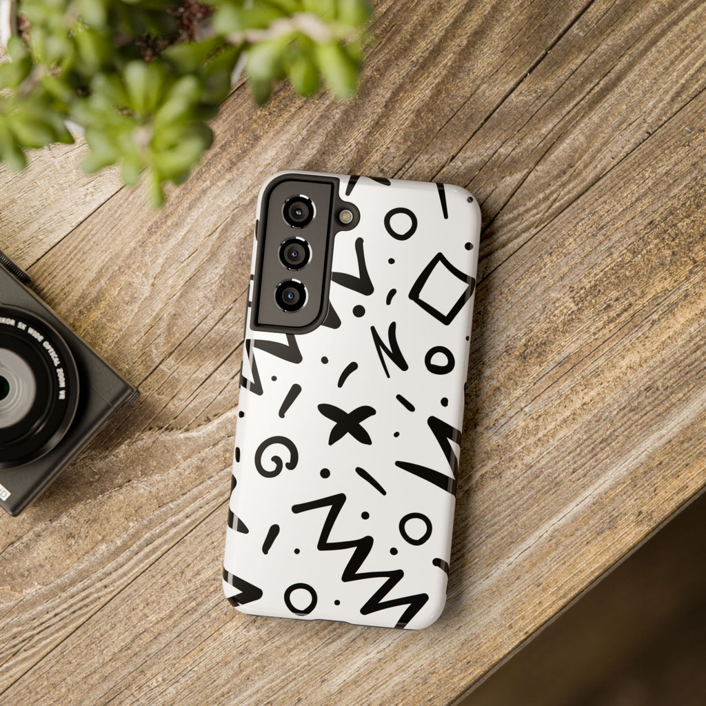 Abstract Memphis Pattern Phone Case (Apple & Android)