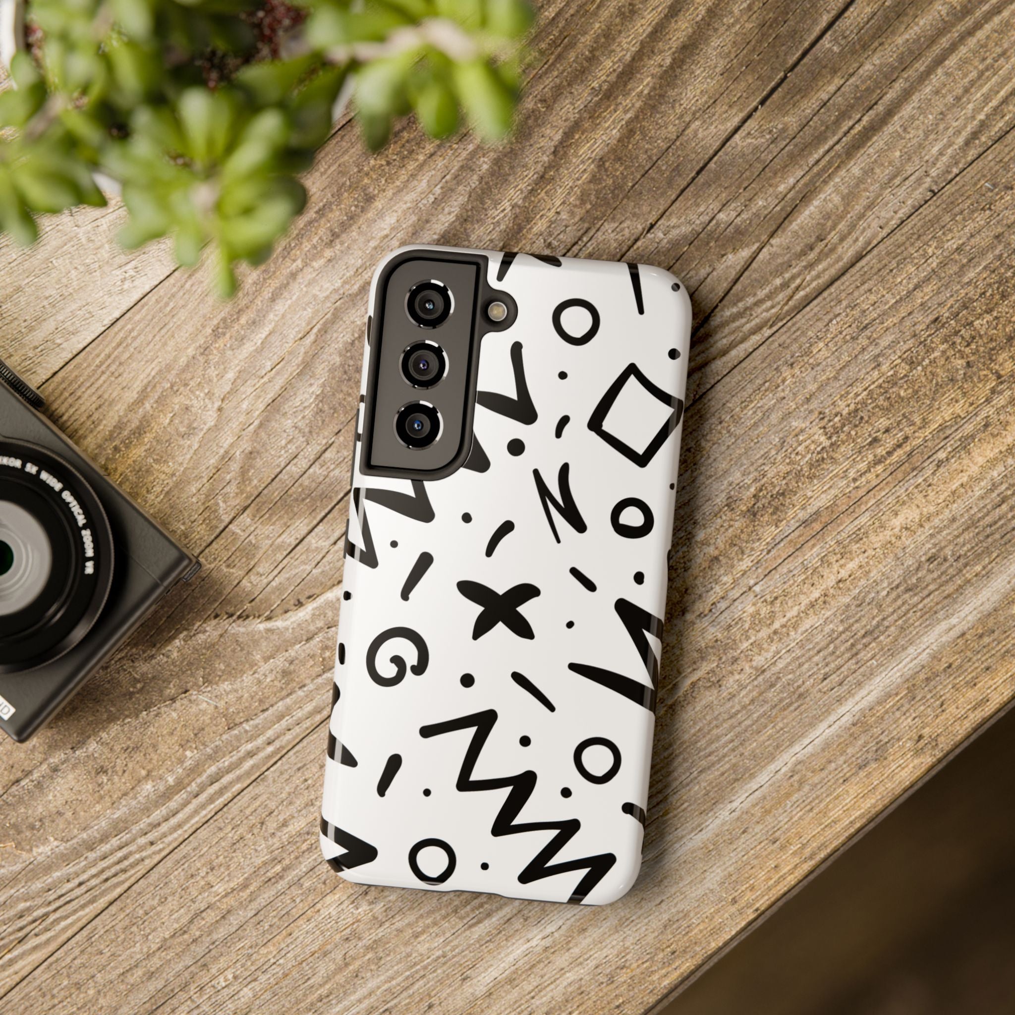 Abstract Memphis Pattern Phone Case (Apple & Android)