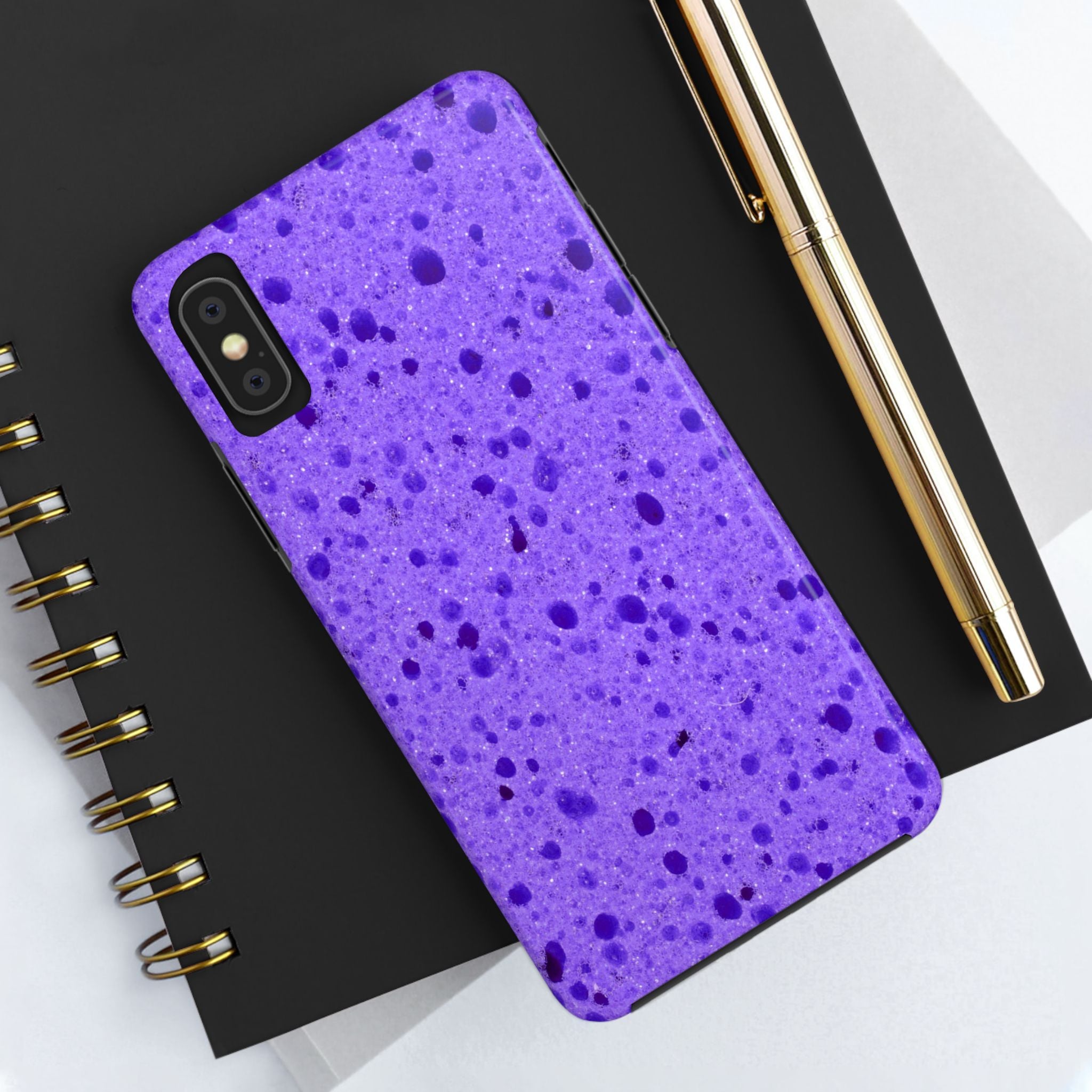 Purple Sponge Phone Case (Apple & Android)