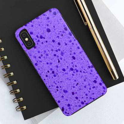 Purple Sponge Phone Case