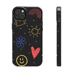 Draw Scribble Doodle Phone Case (Apple & Android)