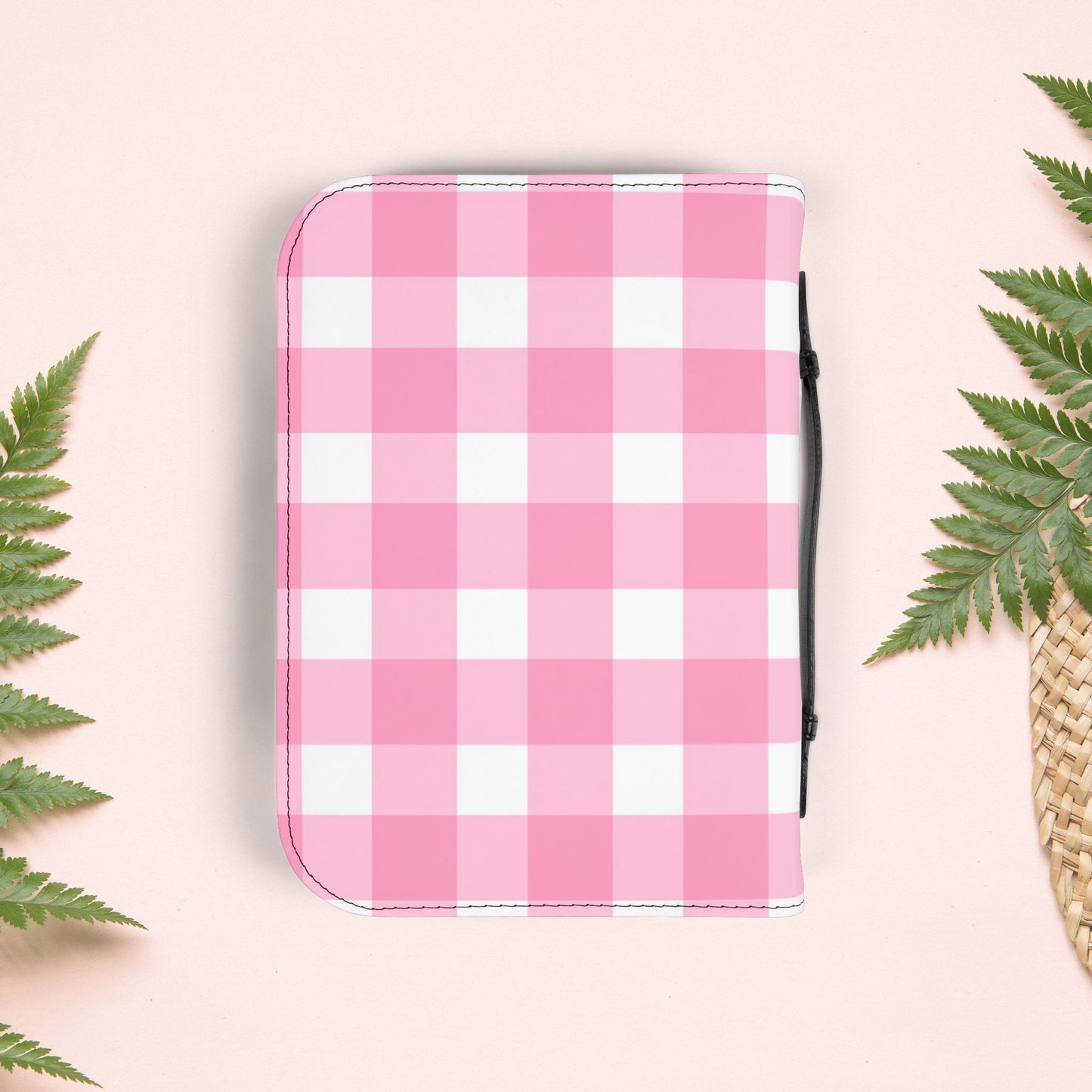 Pink Gingham Book Cover