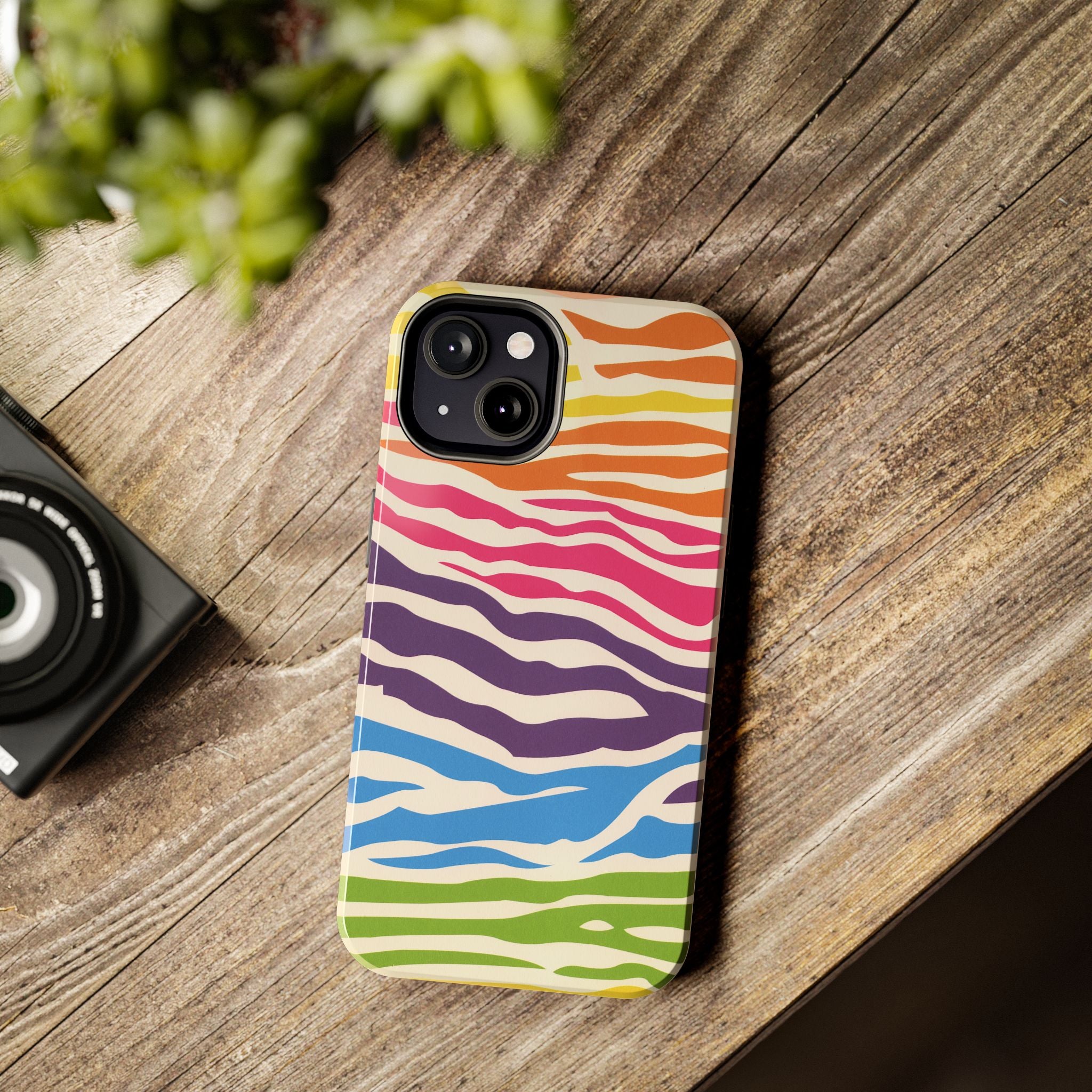 Rainbow Zebra Phone Case (Apple & Android)