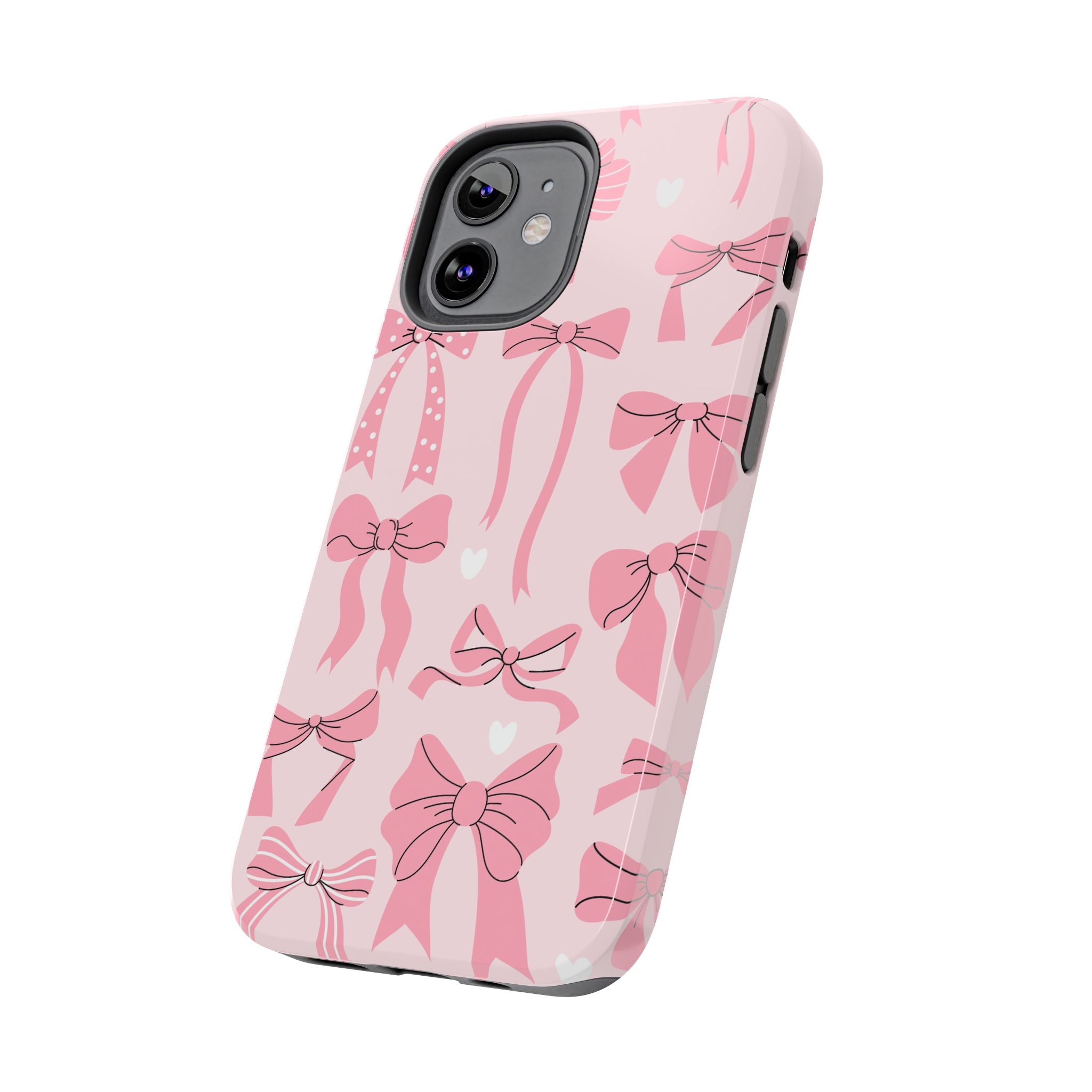Pink Bow Ribbons Phone Case (Apple & Android)