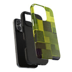 Chartreuse Patchwork Phone Case (Apple & Android)