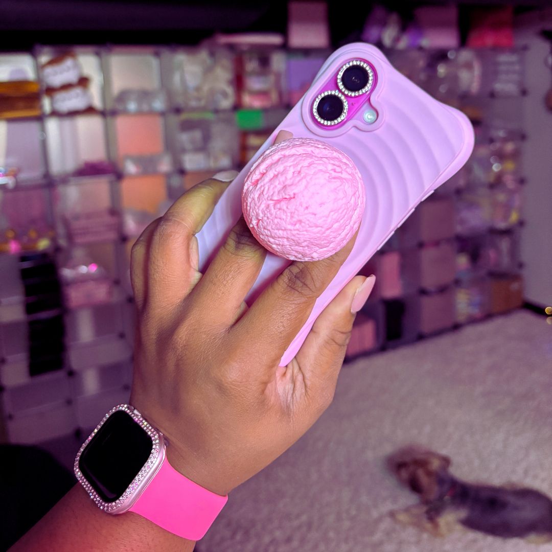 Ice Cream Scoop 3D Phone Grip