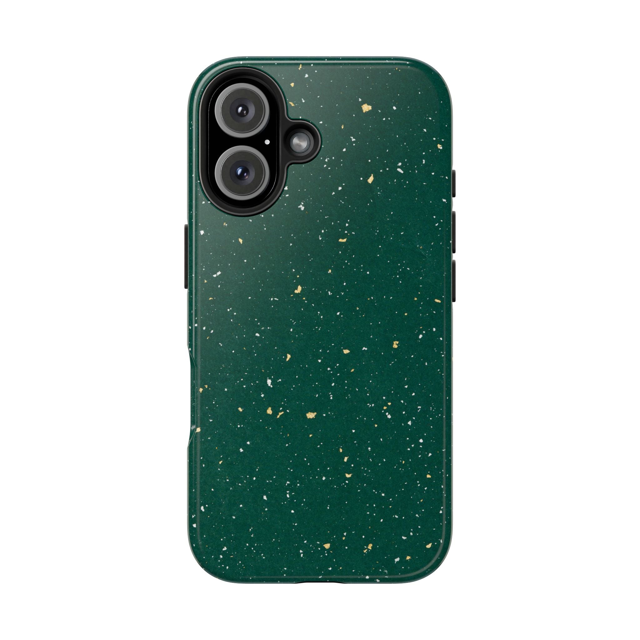 Emerald Gold Flecked Phone Case (Apple & Android)