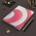 Juicy Peppermint Swirl Hardcover Matte Journal - Pink Sweetheart