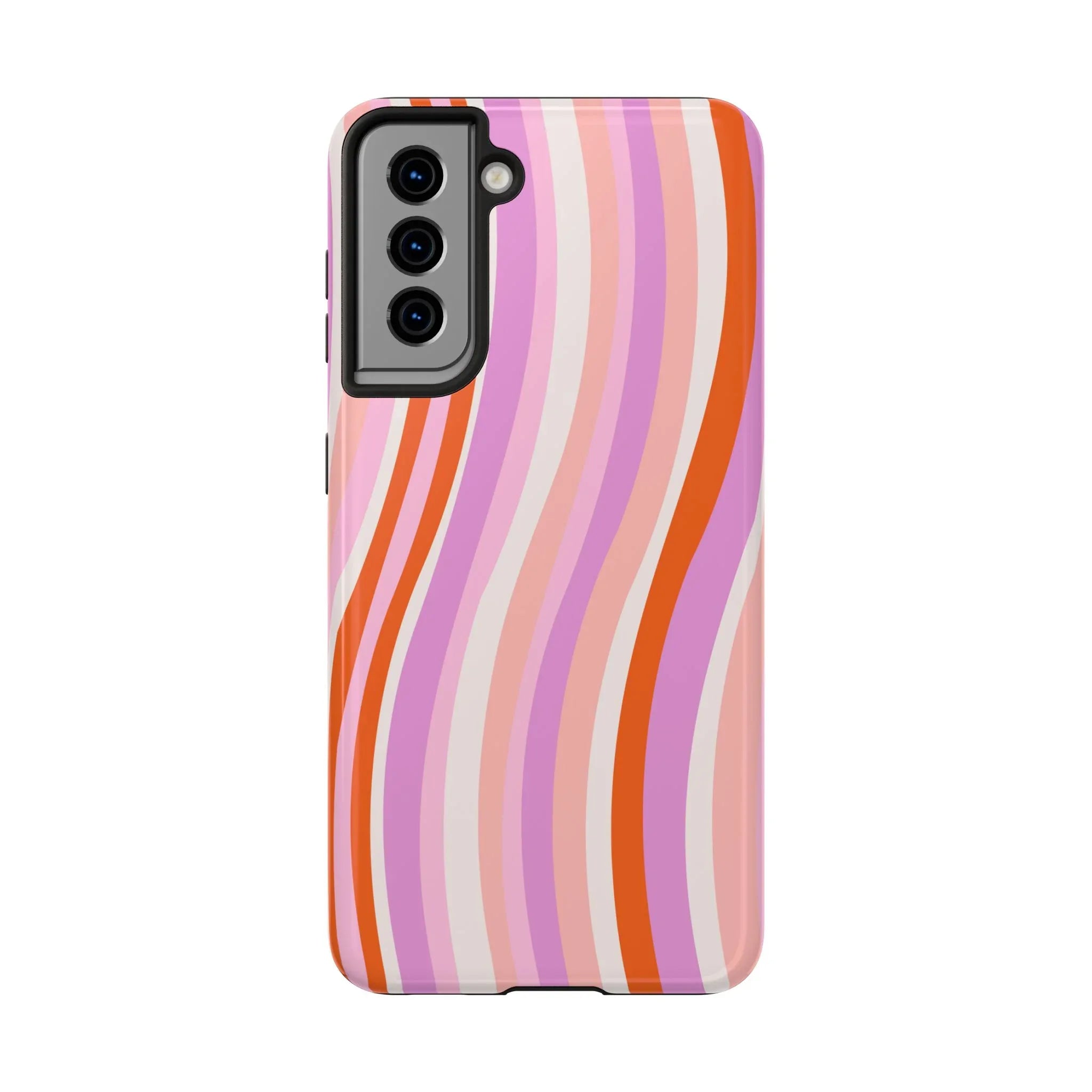 Wave Nostalgia Phone Case (Apple & Android) - Pink Sweetheart