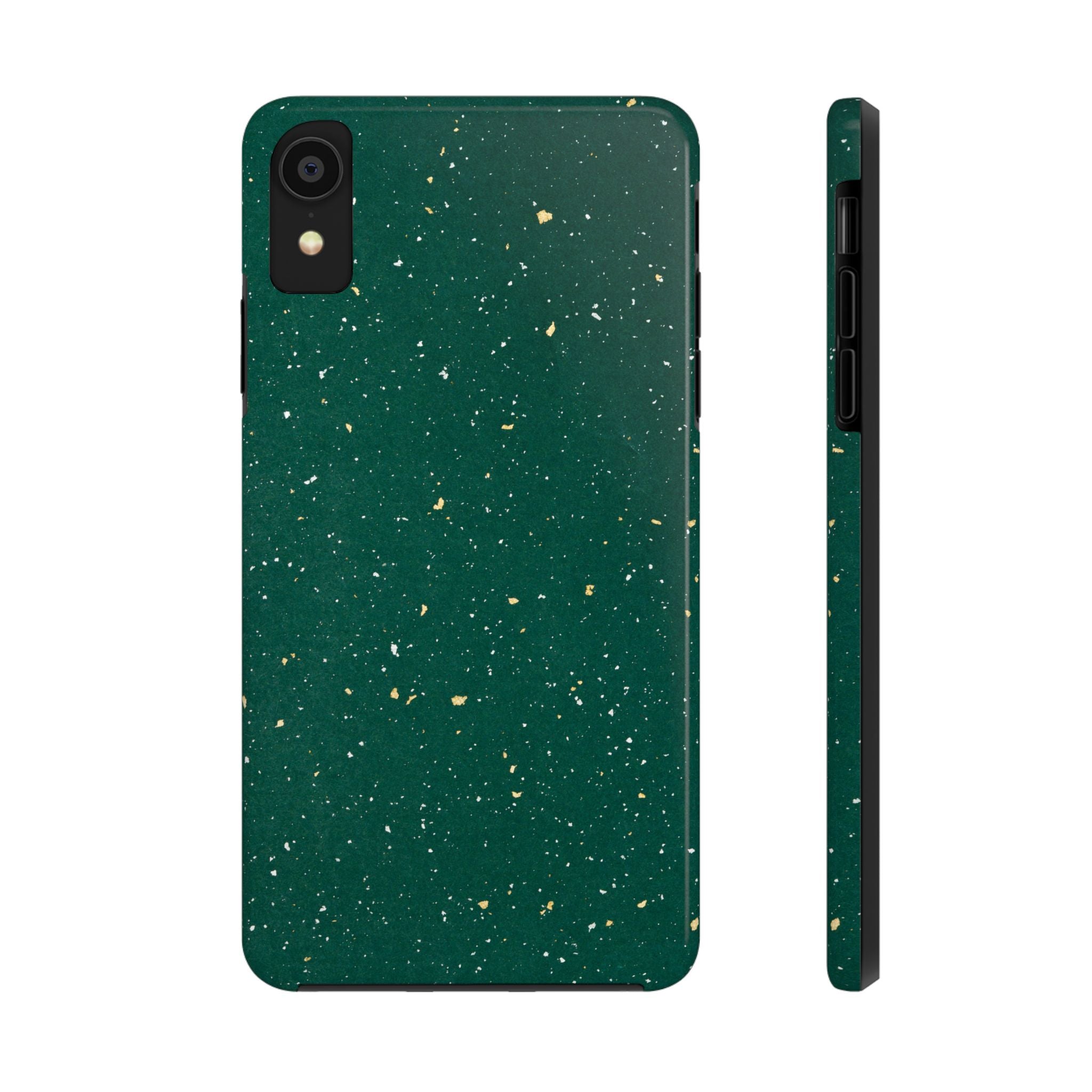 Emerald Gold Flecked Phone Case (Apple & Android)