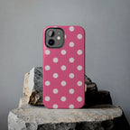 Pink Polka Dot Phone Case (Apple & Android) - Pink Sweetheart