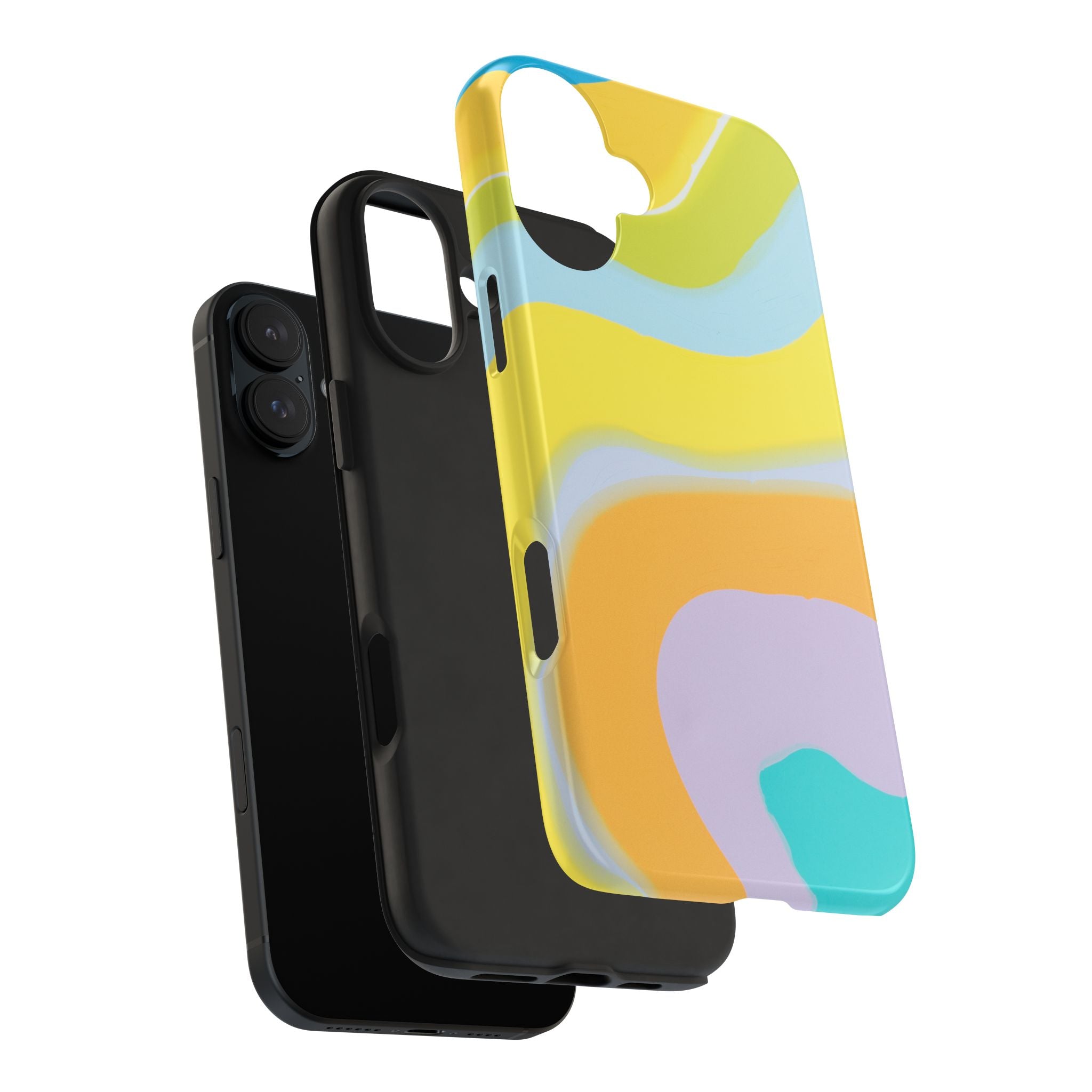 Colorful Pastel Marble Pattern Phone Case (Apple & Android)