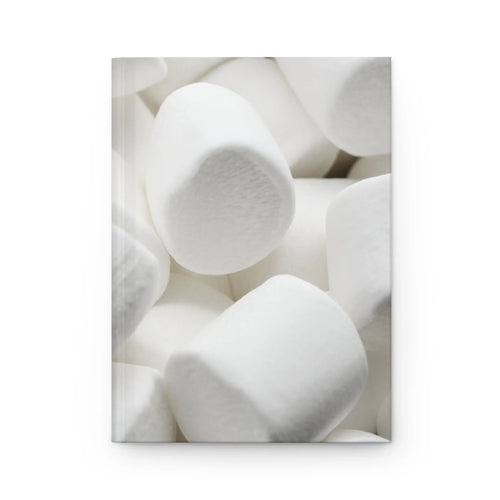 Big Fluffy Marshmallows Hardcover Matte Journal - Pink Sweetheart
