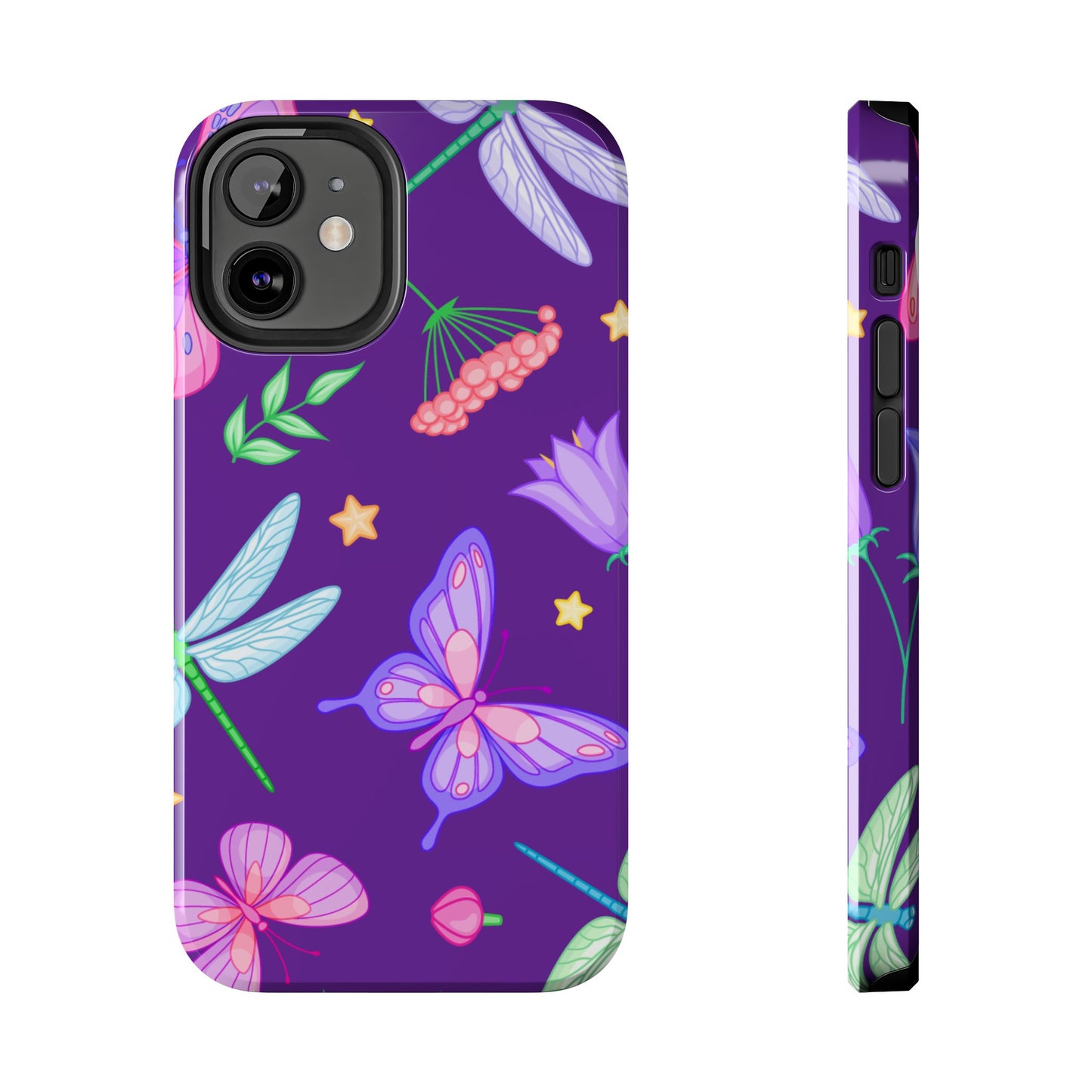 Purple Majestic Butterfly Phone Case