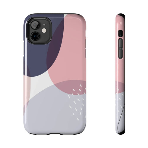 Abstract Layers Phone Case (Apple & Android) - Pink Sweetheart
