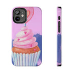 Cutie Cupcake Phone Case (Apple & Android) - Pink Sweetheart