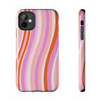 Wave Nostalgia Phone Case (Apple & Android) - Pink Sweetheart