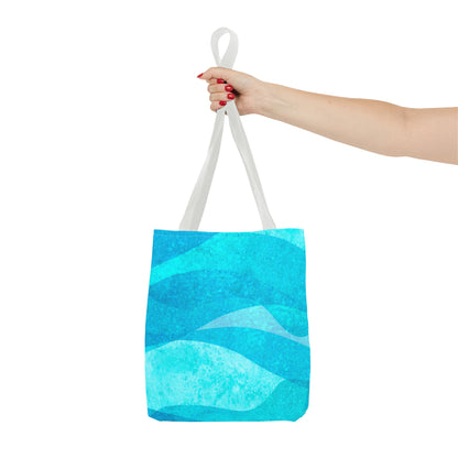 Blue Waves Tote Bag