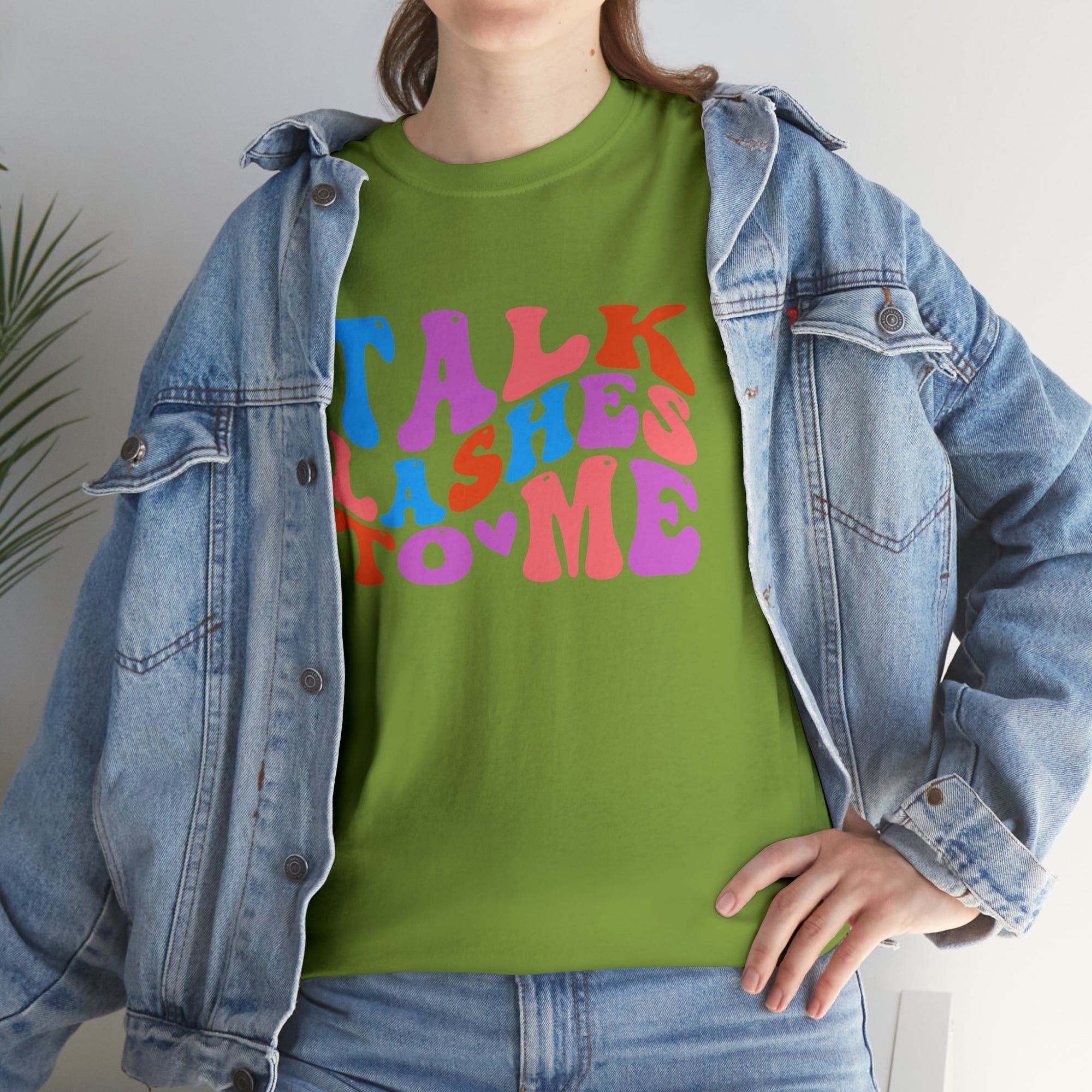 Talk Lashes to Me Cotton Tee