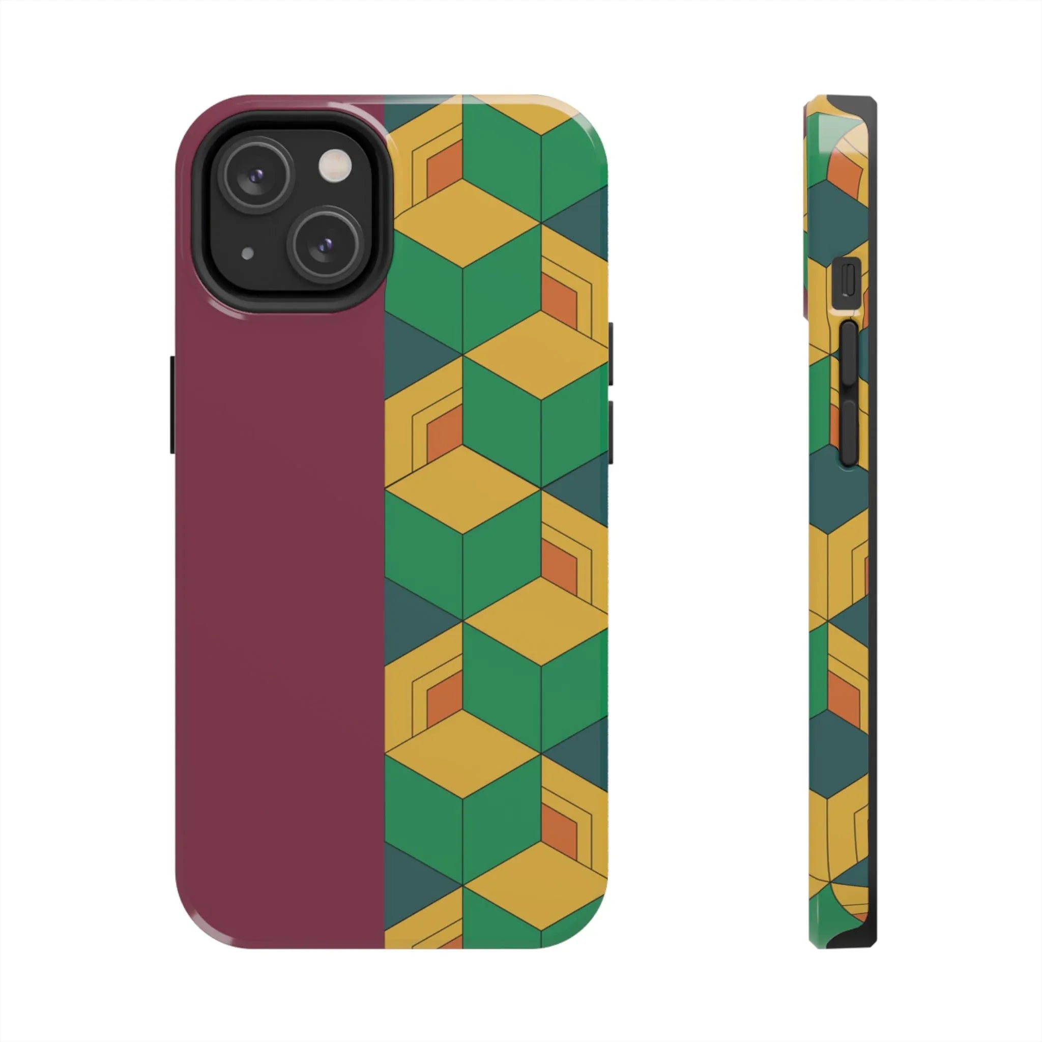 Brotherly Split Kimono Tough Phone Case (Apple & Android) - Pink Sweetheart