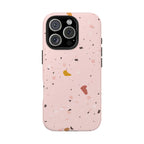 Pink Terrazzo Phone Case (Apple & Android) - Pink Sweetheart