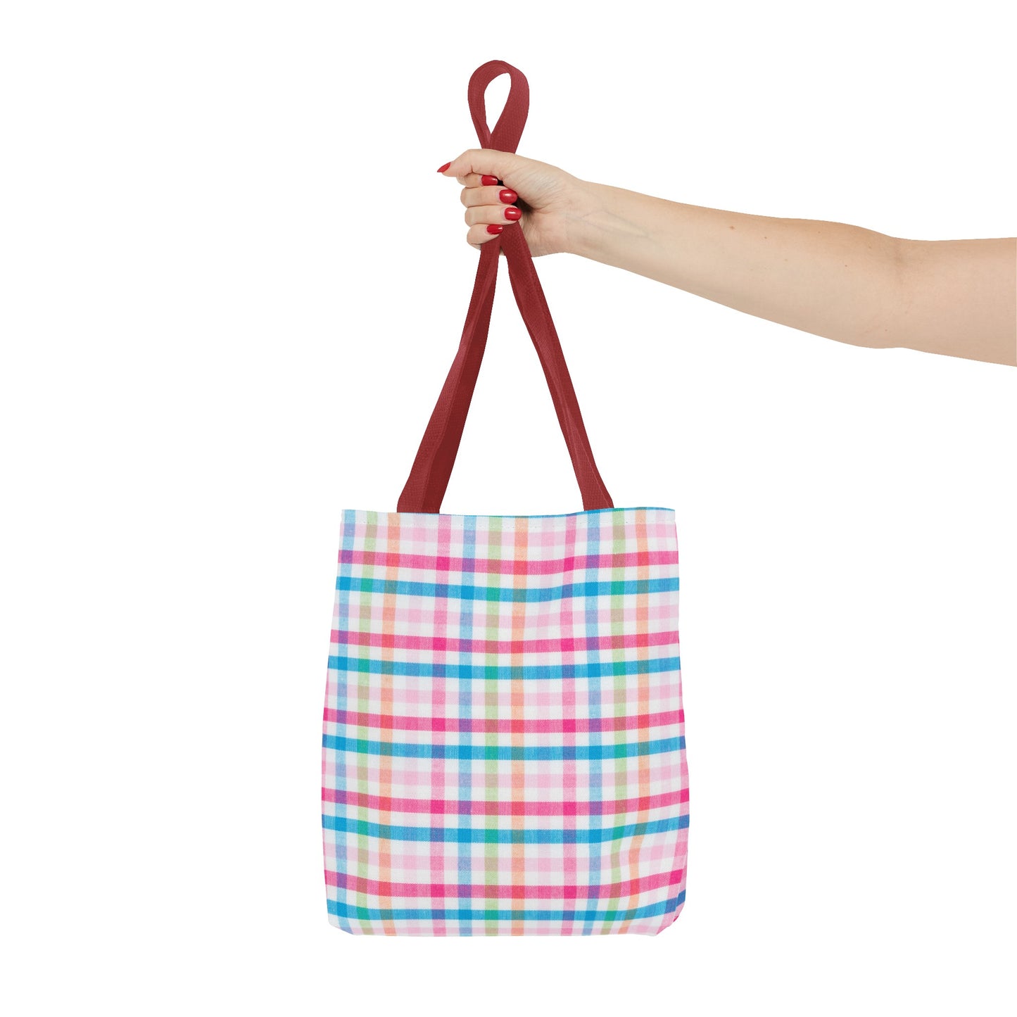 Colorful Rainbow Lines Tote Bag