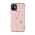 Pink Terrazzo Phone Case (Apple & Android) - Pink Sweetheart