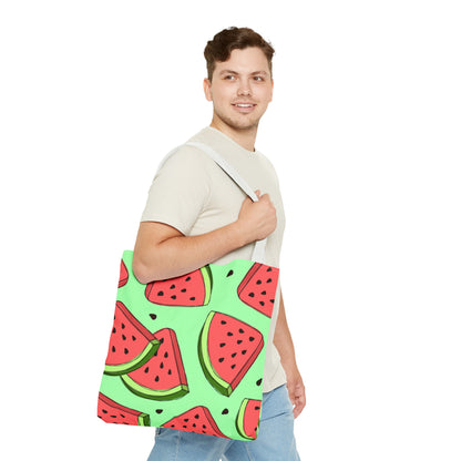 Cartoon Watermelon Tote Bag