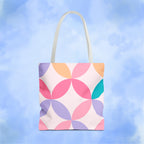 Pastel Geometric Tote Bag
