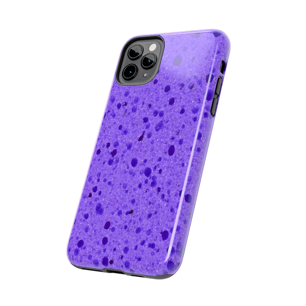 Purple Sponge Phone Case (Apple & Android) - Pink Sweetheart