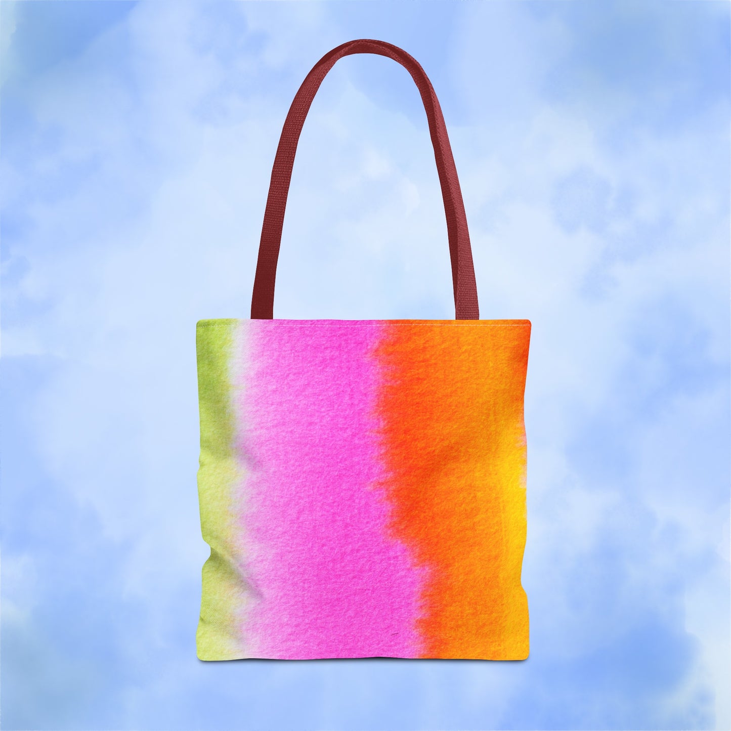 Colorful Watercolor Tote Bag