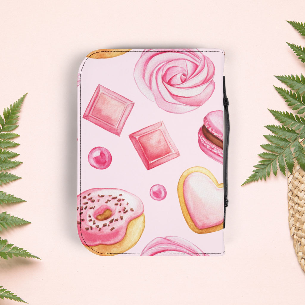 Pink Macaron Sweets Book Cover