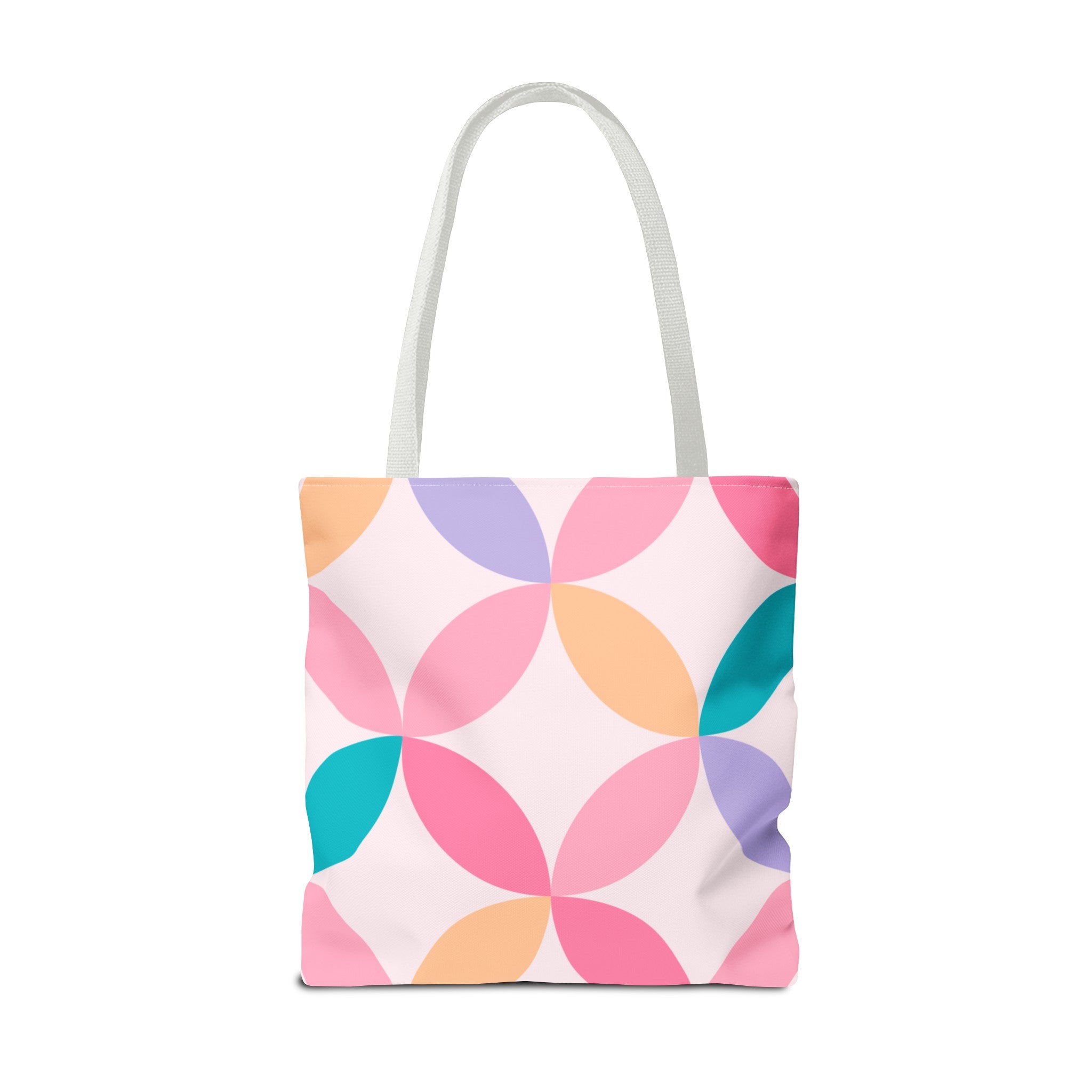 Pastel Geometric Tote Bag