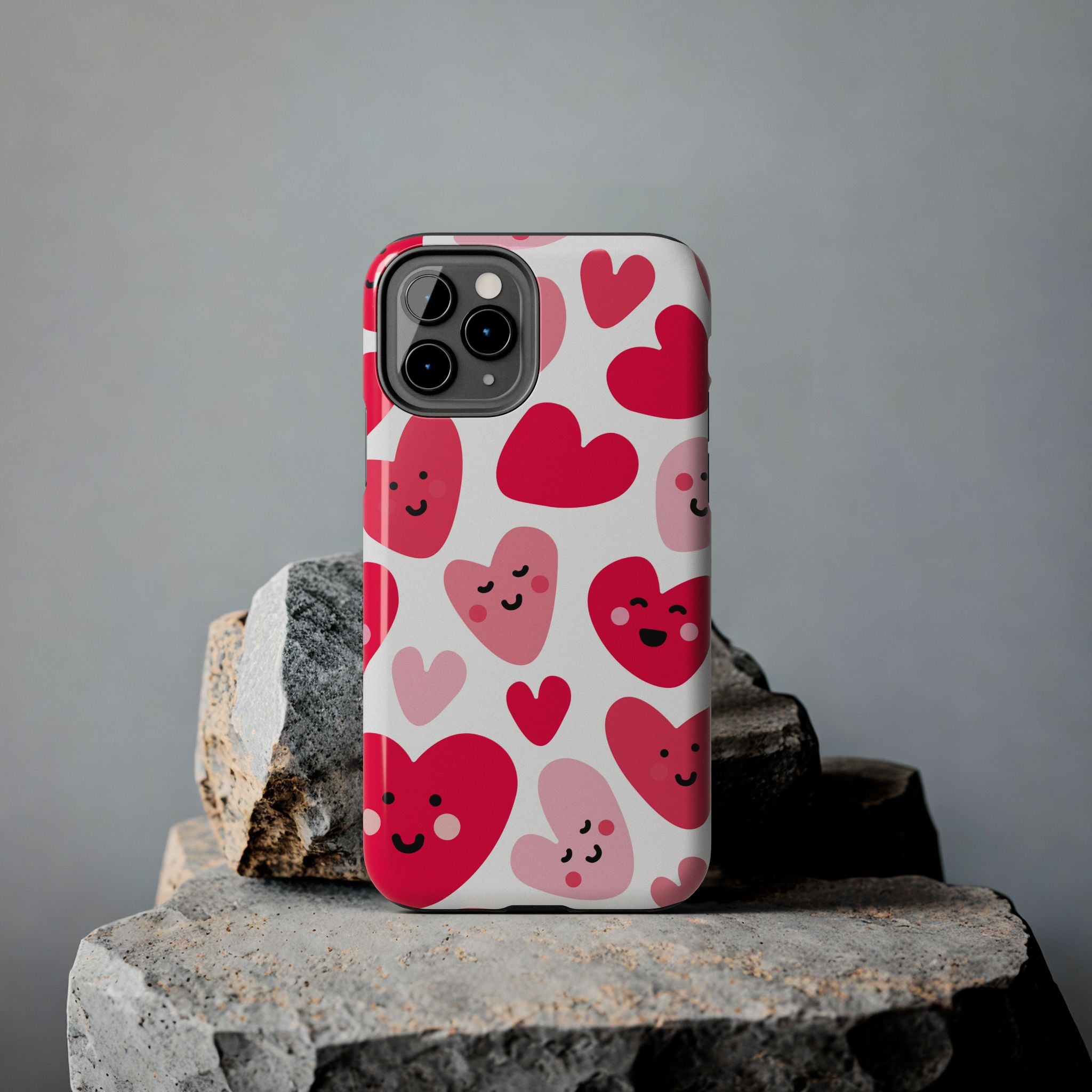 Happy Hearts Phone Case (Apple & Android)