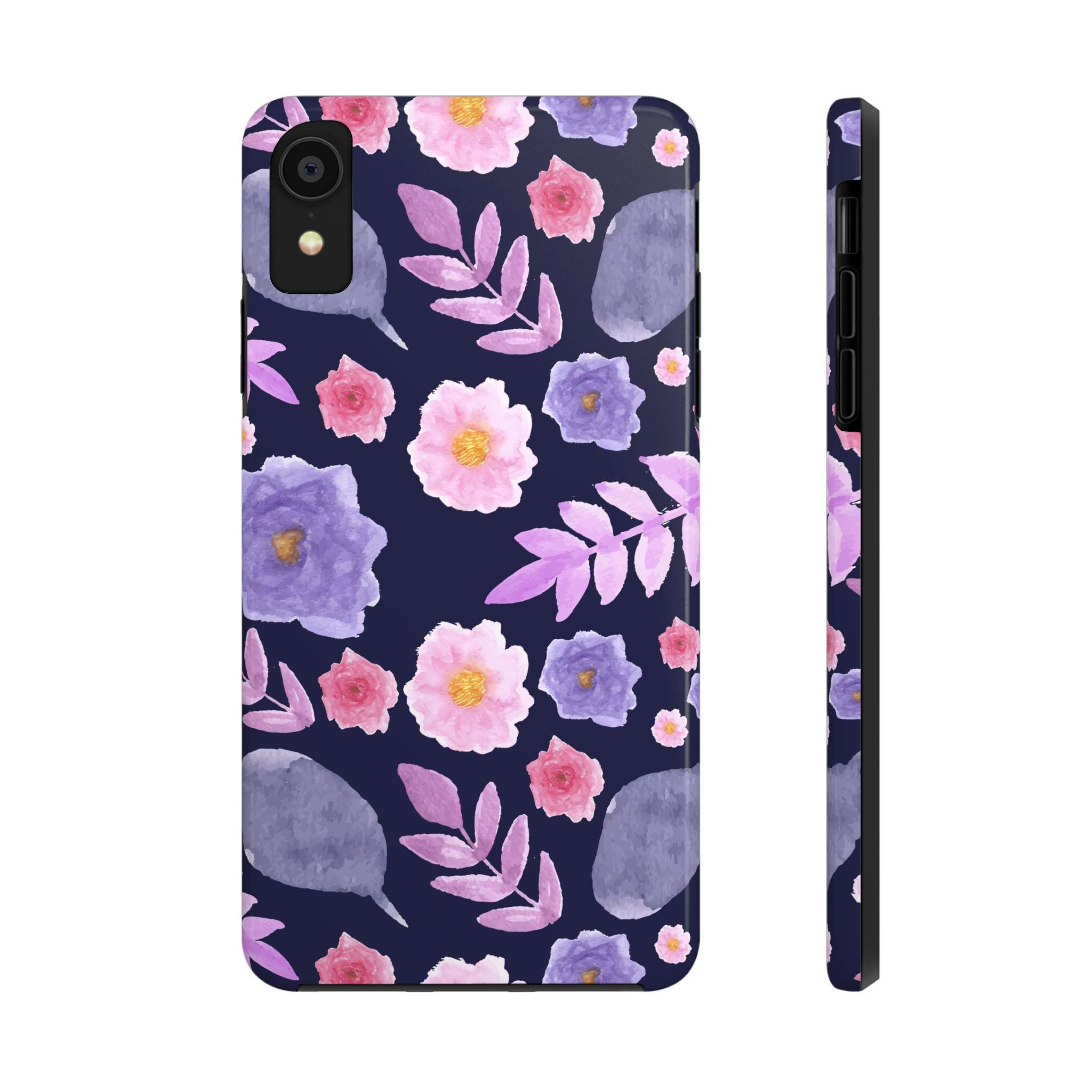 Purple Florals Phone Case (Apple & Android)