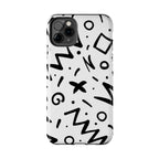 Abstract Memphis Pattern Phone Case (Apple & Android)