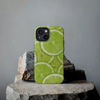Green Citrus Lime Phone Case (Apple & Android) - Pink Sweetheart